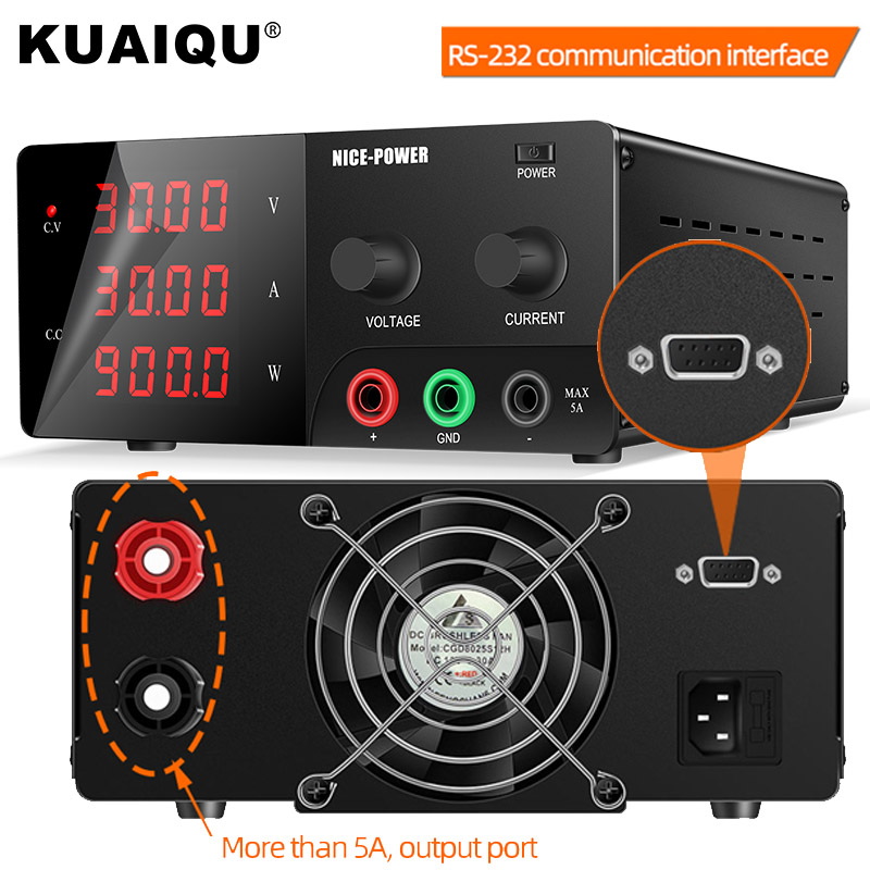 High Power 900W Adjustable DC  - High Power 60V 20A Bench Power Supply review and price