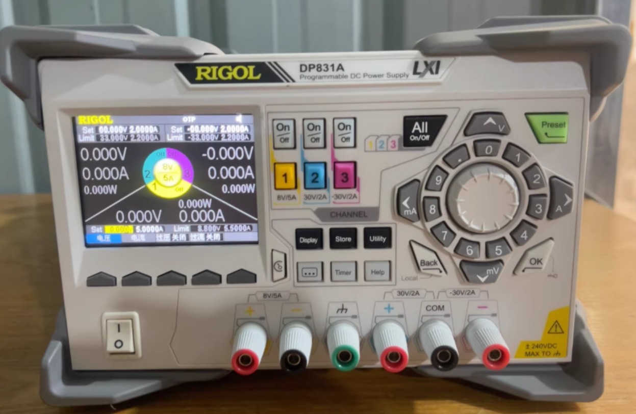 1pc Rigol DP831A Triple Output - Linear Dc Power Supply Triple Output review and price