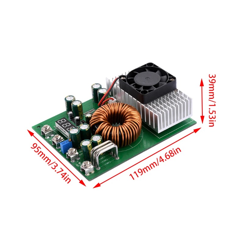 1000W 50A DC-DC Buck Converter - Step Down Dc Power Supply Module 1000W review and price