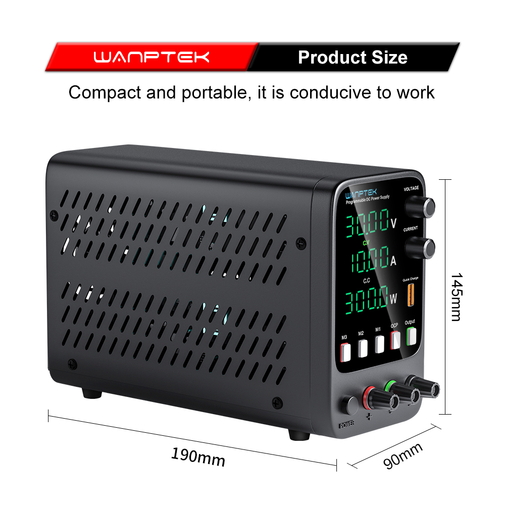 Wanptek Adjustable DC Power Su - Programmable Dc Power Supply 60V 10A review and price